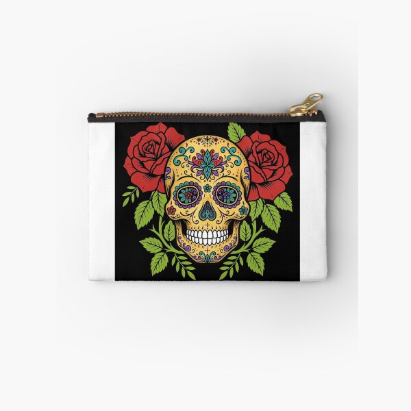 Item preview, Sugar Skull Roses Tattoo Art designed and sold by Gangster-Design.