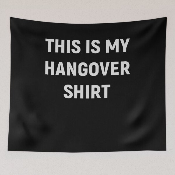 Item preview, This Is My Hangover Shirt Funny Drinking Party T-Shirt Great Gift for Alcohol Lovers designed and sold by Panda Branda.