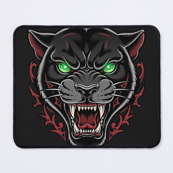 Item preview, Snarling Panther Jungle Art designed and sold by Gangster-Design.