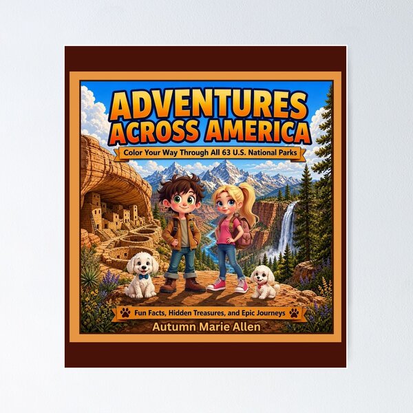 Item preview, Adventures Across America designed and sold by ScenicRoute66.