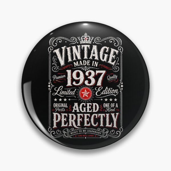 Item preview, Vintage Made in 1937 Aged Perfectly 90th Birthday Limited Edition designed and sold by G350.