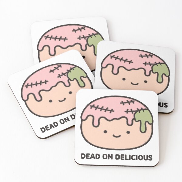 Item preview, Cute Zombie Donut Dead On Delicious Halloween Sticker designed and sold by xiaoxiaochibi.