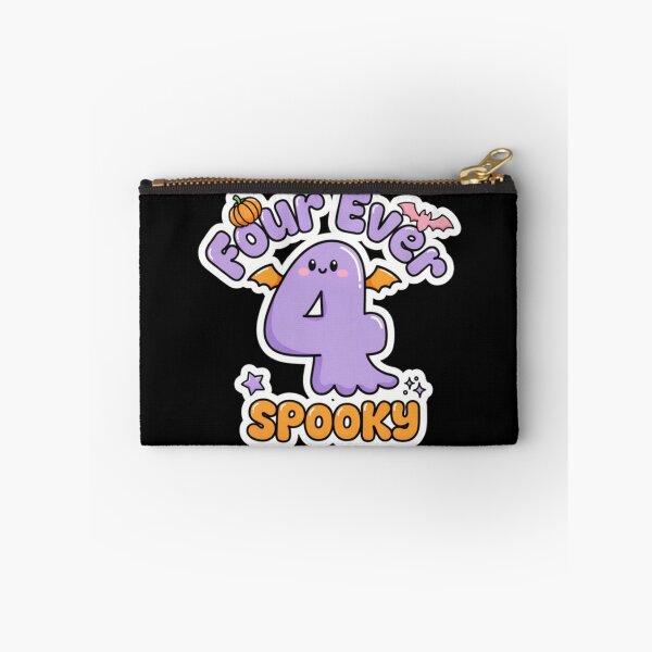Item preview, Four Ever Spooky Cute 4th Birthday Halloween Ghost designed and sold by Malaryk.