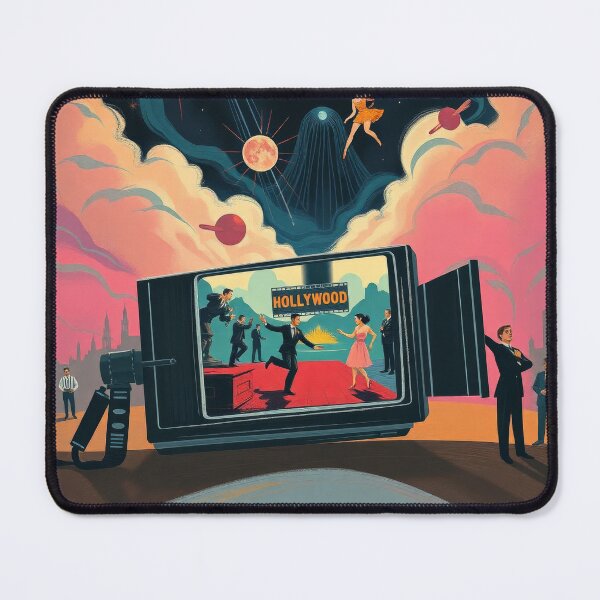 Item preview, Vintage Retro Hollywood Cinema Movie Studio Poster designed and sold by Cine8.