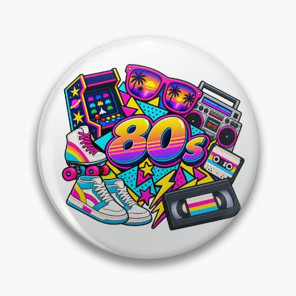 Item preview, 80s Nostalgia - Retro Neon Memories designed and sold by Myra365Art.