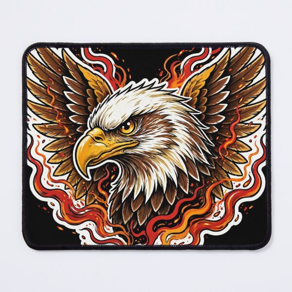 Item preview, Flaming Eagle Fire Art designed and sold by Gangster-Design.
