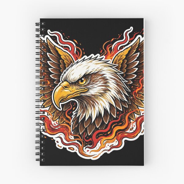 Item preview, Flaming Eagle Fire Art designed and sold by Gangster-Design.