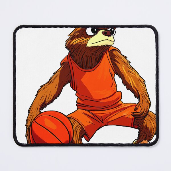Item preview, Sloth basketball / basketball player sloth designed and sold by Soulskier.