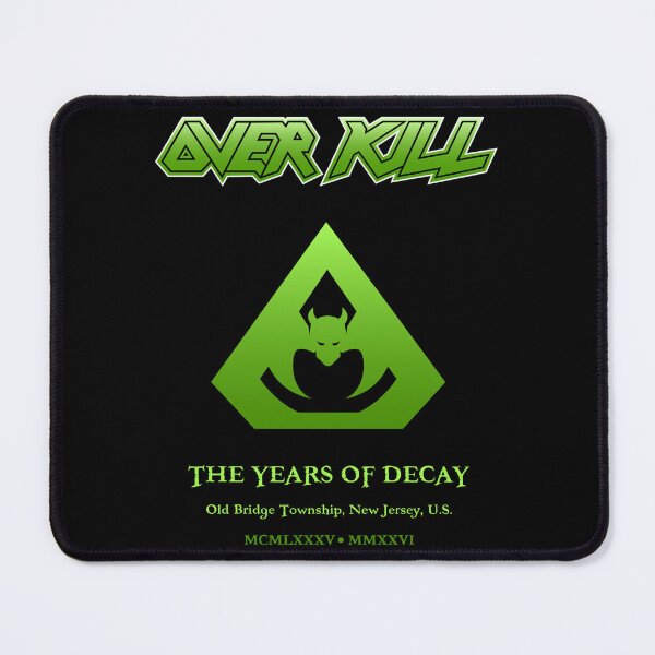Item preview, Overkill Band Years of Decay designed and sold by ErkmenArtworks.