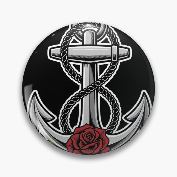 Item preview, Anchor And Rose Sailor Art designed and sold by Gangster-Design.