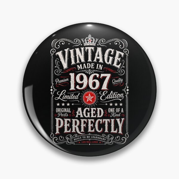 Item preview, Vintage Made in 1967 Aged Perfectly 60th Birthday Limited Edition designed and sold by G350.