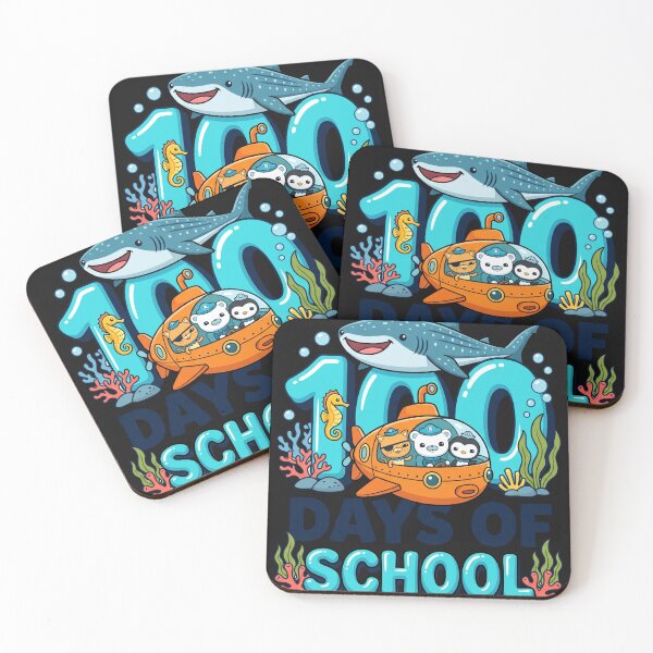 Item preview, 100 Days Of School Ocean Animals Submarine Shark Teacher designed and sold by New Art.