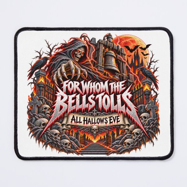 Item preview, For Whom the Bells Tolls All Hallows' Eve designed and sold by JJShirtz.