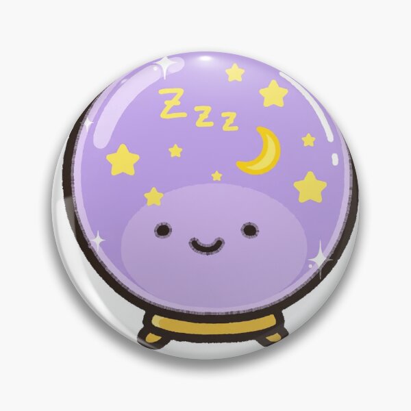 Item preview, Cute Crystal Ball I See Naps In Your Future Fortune Teller Sticker designed and sold by xiaoxiaochibi.