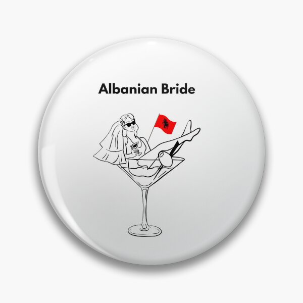 Item preview, Albanian Bride | Nuse Shqiptare | Proud Albanian Bride Wedding Gift designed and sold by gluxdesing.