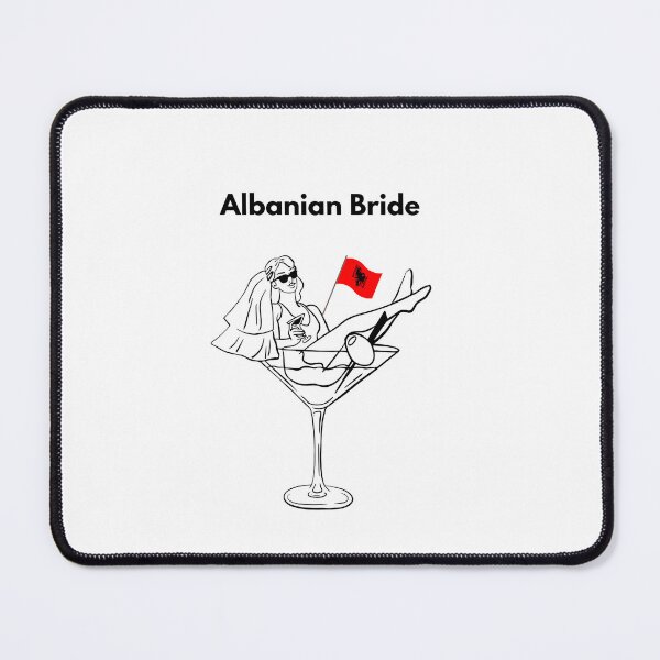 Item preview, Albanian Bride | Nuse Shqiptare | Proud Albanian Bride Wedding Gift designed and sold by gluxdesing.