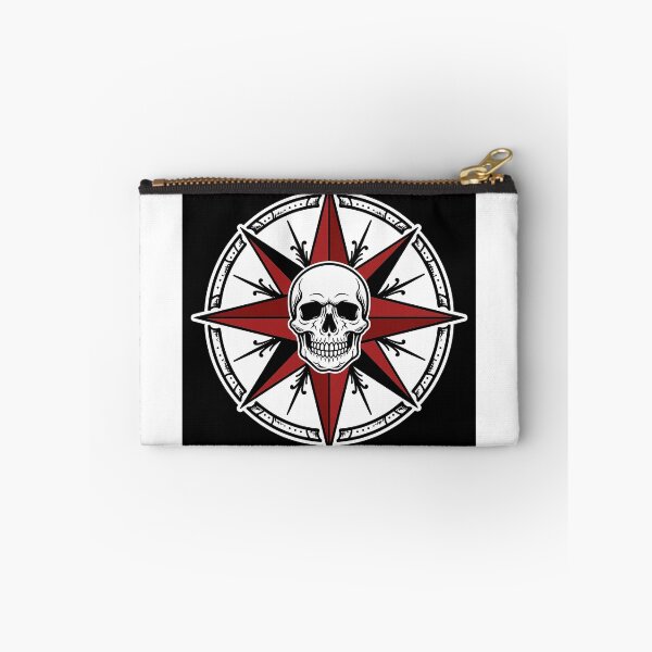 Item preview, Compass Skull Navigator Art designed and sold by Gangster-Design.