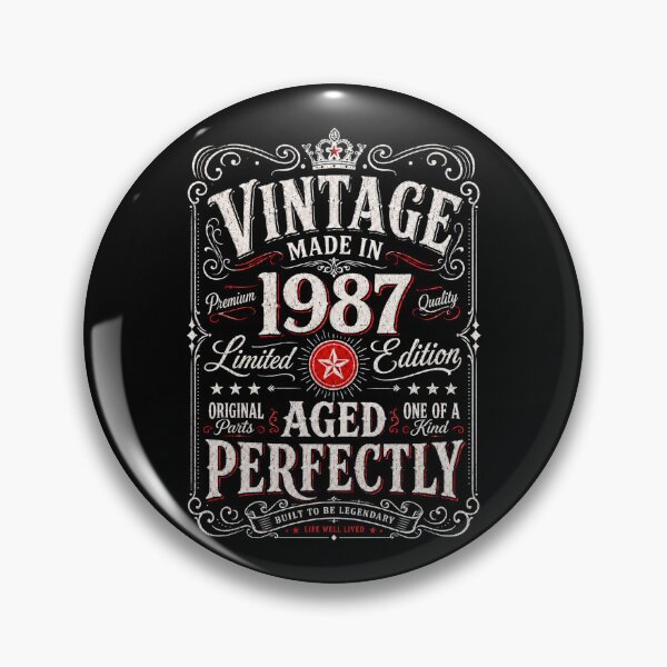 Item preview, Vintage Made in 1987 Aged Perfectly 40th Birthday Limited Edition designed and sold by G350.