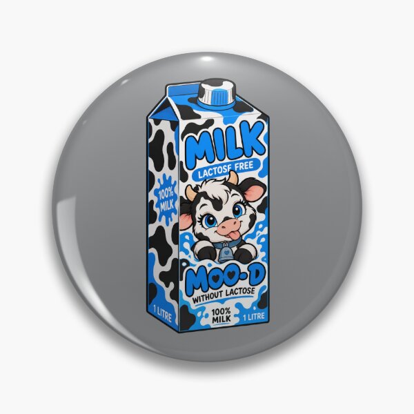 Item preview, MOO-D Without Lactose – Cute Cow Milk designed and sold by Aimetoi.