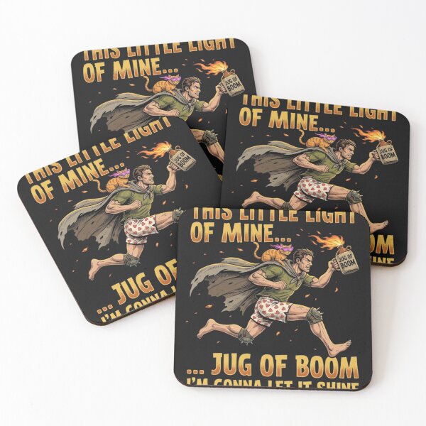 Item preview, Jug Of Boom This Little Light Of Mine Funny Comic Warrior designed and sold by New Art.