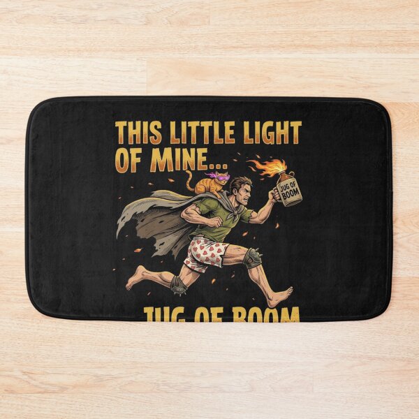 Item preview, Jug Of Boom This Little Light Of Mine Funny Comic Warrior designed and sold by New Art.