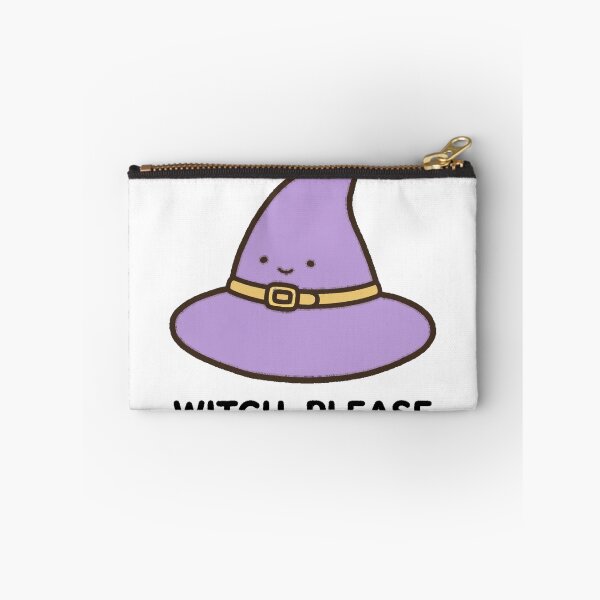 Item preview, Cute Witch Hat Witch Please Halloween Sticker designed and sold by xiaoxiaochibi.