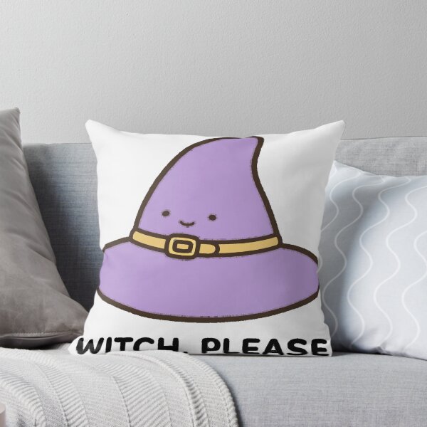 Item preview, Cute Witch Hat Witch Please Halloween Sticker designed and sold by xiaoxiaochibi.