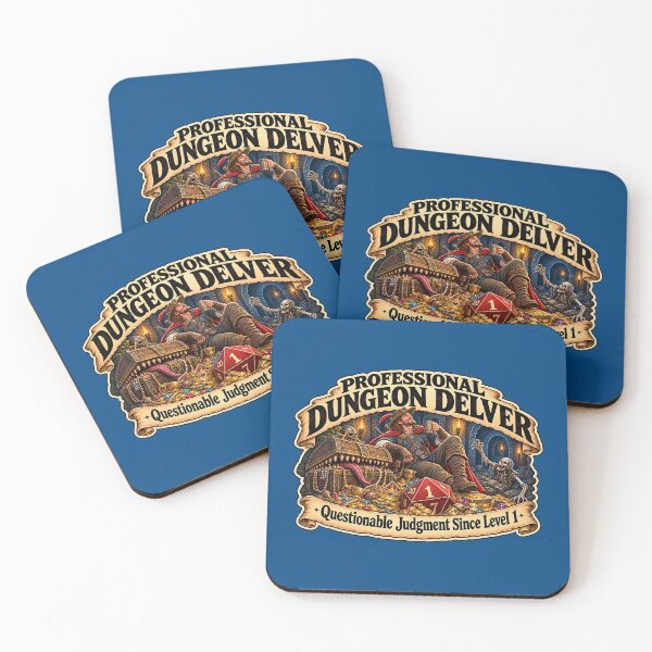 Item preview, Professional Dungeon Delver v1 designed and sold by Wear It Anyway Designs.