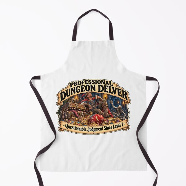 Item preview, Professional Dungeon Delver v1 designed and sold by Wear It Anyway Designs.