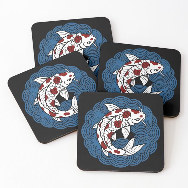 Item preview, Koi Fish Pond Art designed and sold by Gangster-Design.