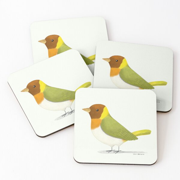 Item preview, Rufous Headed Tanager Bird designed and sold by julianamotzko.