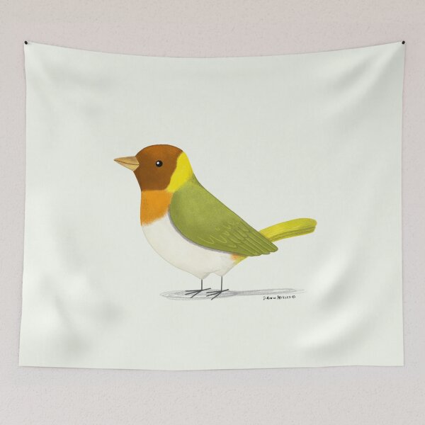 Item preview, Rufous Headed Tanager Bird designed and sold by julianamotzko.