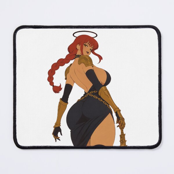 Item preview, Redhead Fantasy Warrior Pin Up – Dark Medieval Valkyrie Aesthetic designed and sold by Hollow Moon Studios..