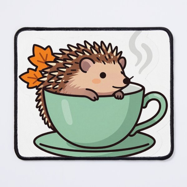Item preview, Hedgehog Tea Evening designed and sold by chill-a-lot.