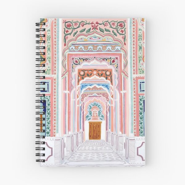 Item preview, Patrika Gate Jaipur Watercolor – Rajasthan India Wall Art designed and sold by POSTERIOCREW.