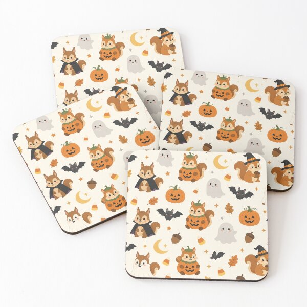 Item preview, Cute Halloween Costume Squirrels designed and sold by A1RB.