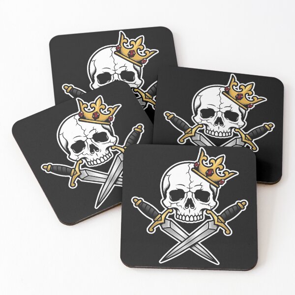 Item preview, Crowned Skull King Art designed and sold by Gangster-Design.