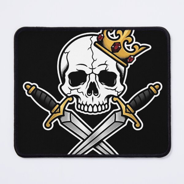 Item preview, Crowned Skull King Art designed and sold by Gangster-Design.