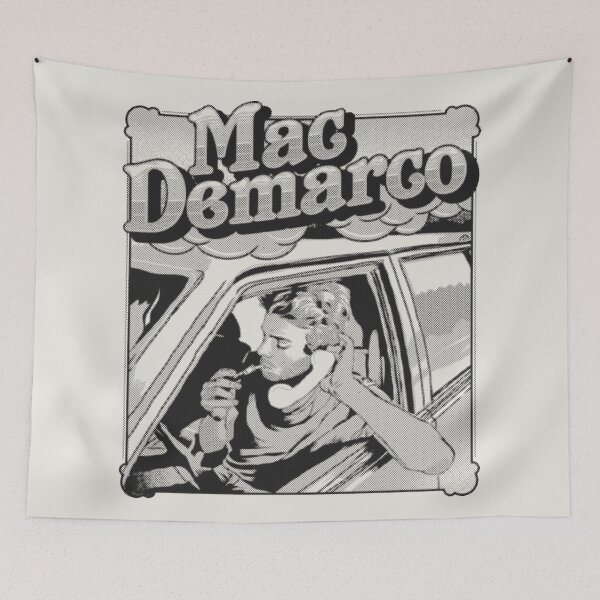 Item preview, Mac DeMarco Smoke Break Joyride (BLACK) designed and sold by That-Indie-Guy.