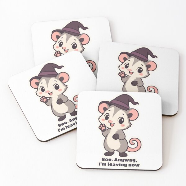 Item preview, Spooky Possum in Witch Hat Awkward Wave designed and sold by OuqCreations.