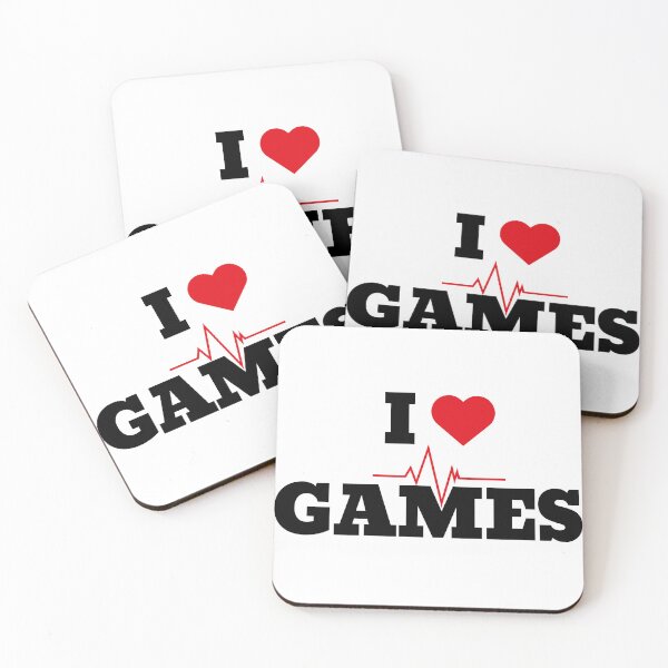 Item preview, I Love Games Heartbeat Gamer Life Pulse designed and sold by lahmar-abbou.