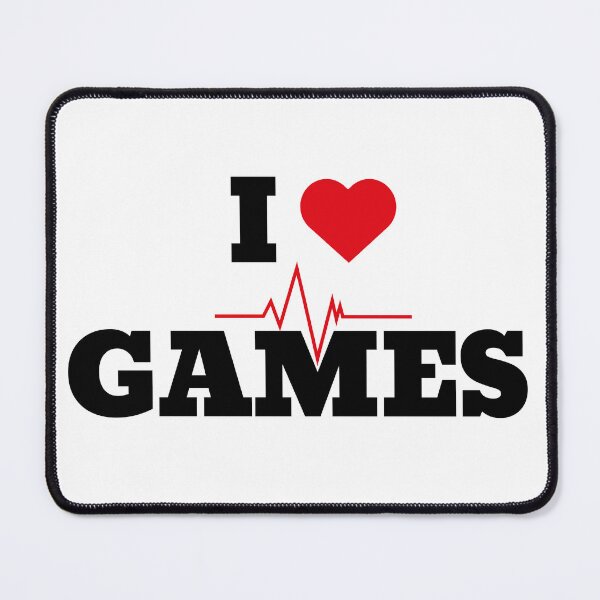 Item preview, I Love Games Heartbeat Gamer Life Pulse designed and sold by lahmar-abbou.