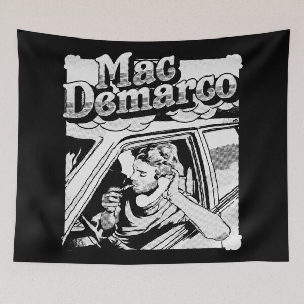 Item preview, Mac DeMarco Smoke Break Joyride (WHITE) designed and sold by That-Indie-Guy.