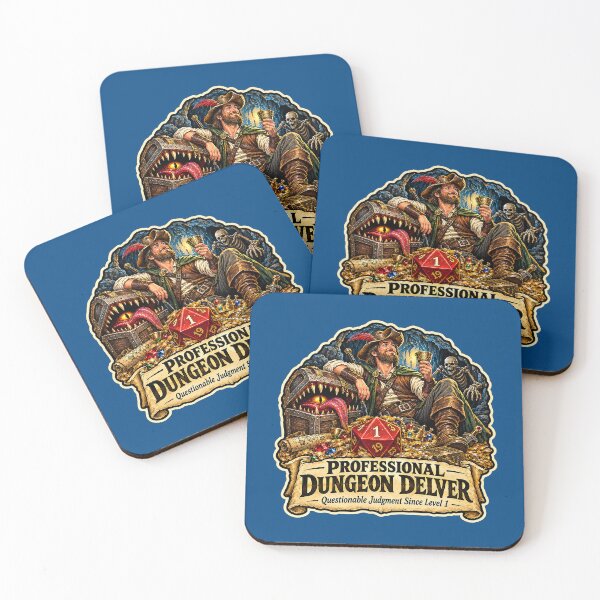 Item preview, Professional Dungeon Delver v2 designed and sold by Wear It Anyway Designs.