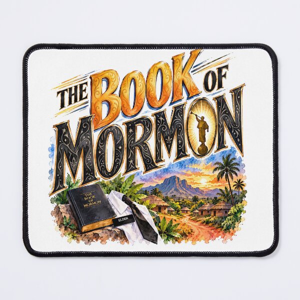Item preview, The Book of Mormon the Musical designed and sold by Lyric Vault - Rock on.