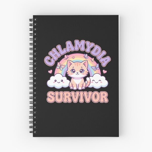 Item preview, Chlamydia Survivor Cute Pastel Kawaii Rainbow Kitten Meme designed and sold by New Art.