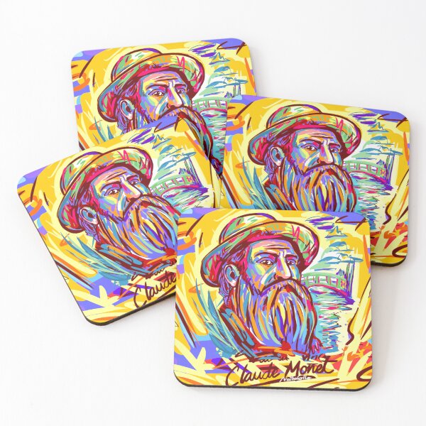 Item preview, Claude monet Portrait designed and sold by ArtMailsonCello.