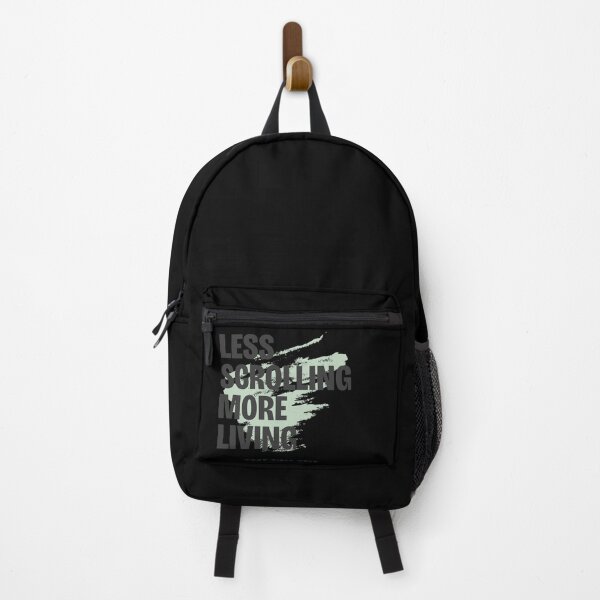 Item preview, Less Scrolling More Living Good Vibes Only designed and sold by Mr besho.