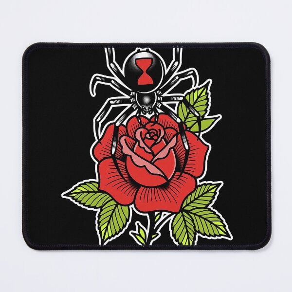 Item preview, Black Widow And Rose Art designed and sold by Gangster-Design.
