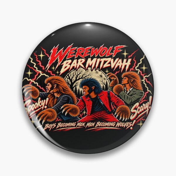 Artikelvorschau, Werwolf-Bar-Mizwa! entworfen und verkauft von LootLogic.